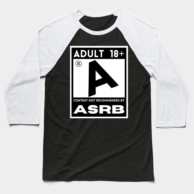 Rated Adult Baseball T-Shirt by GMAT